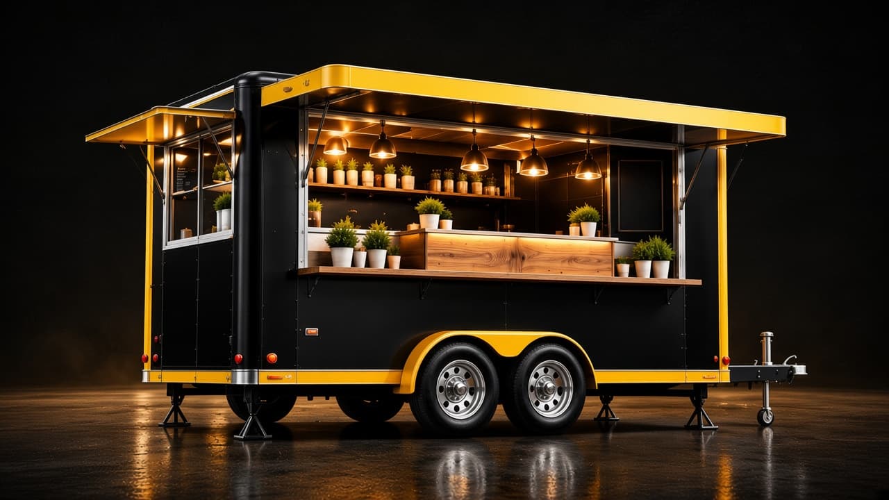 Concession Trailer Interior