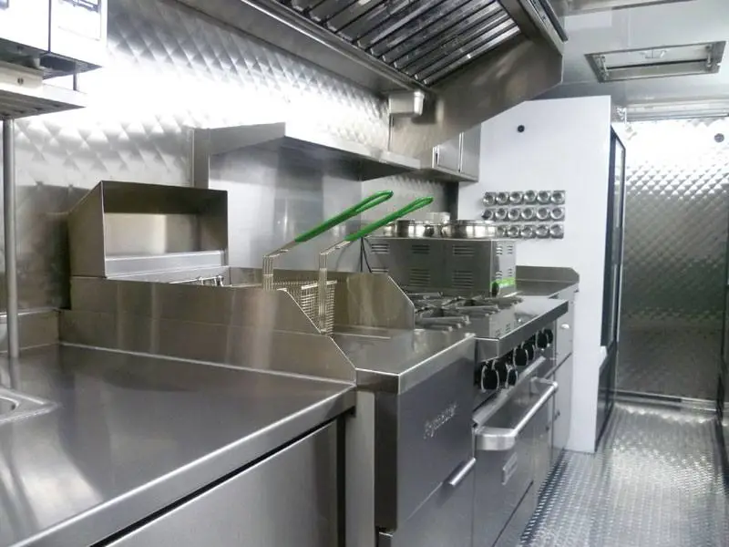 Custom food trucks and mobile kitchens
